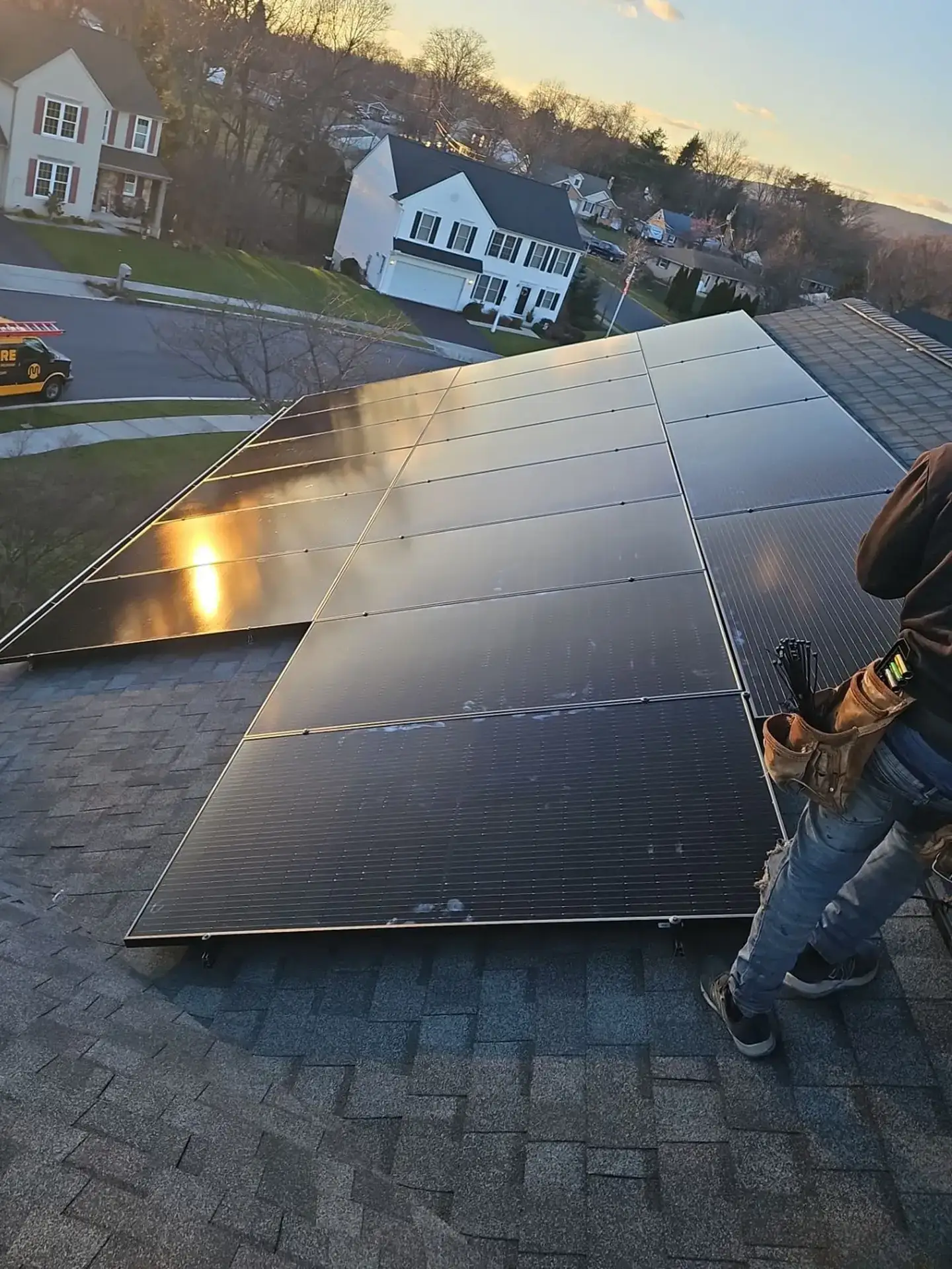 Solar panels installed on a home in York, PA - My Topp Home - My Topp Home