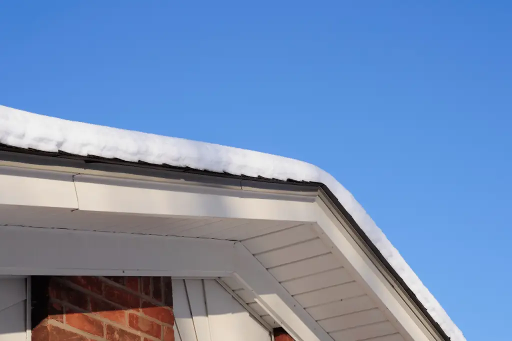 Central PA roof in the winter - My Topp Home