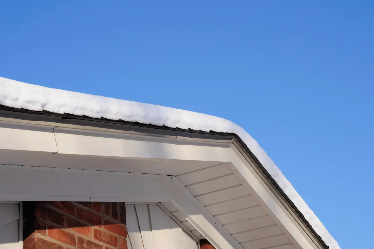 Central PA roof in the winter - My Topp Home